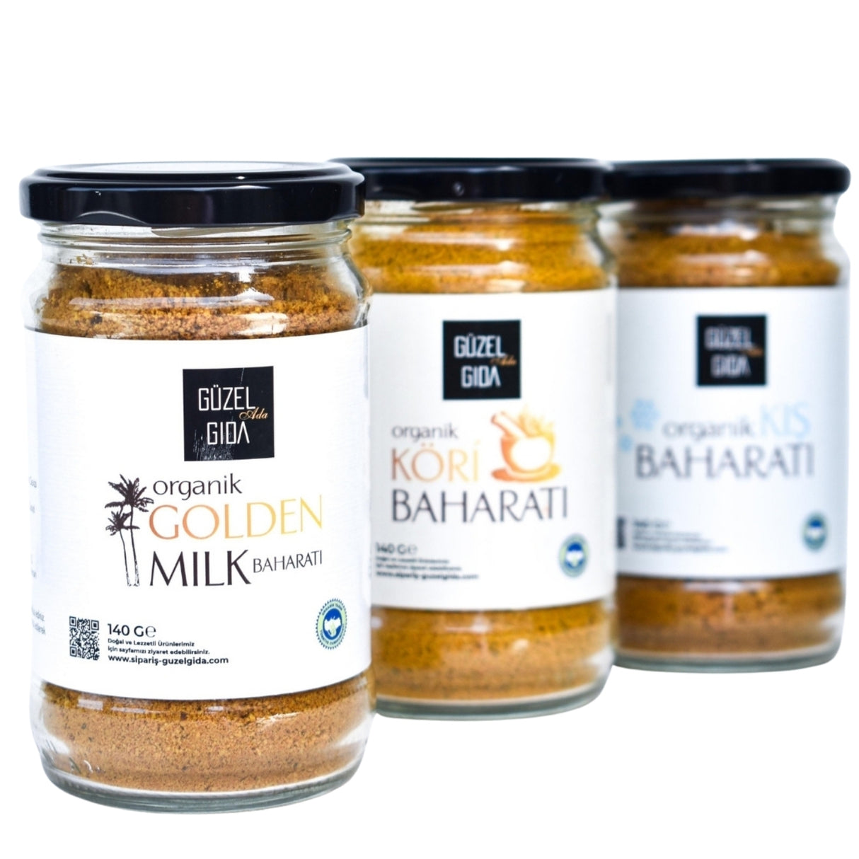 Organik Altın Süt ( Golden Milk ) Baharatı 140 Gr