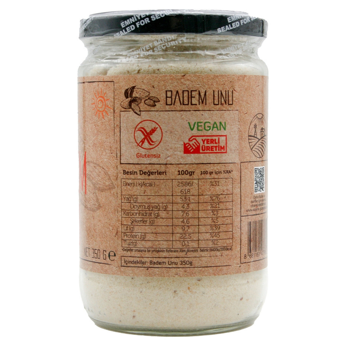 Badem Unu 350 Gr