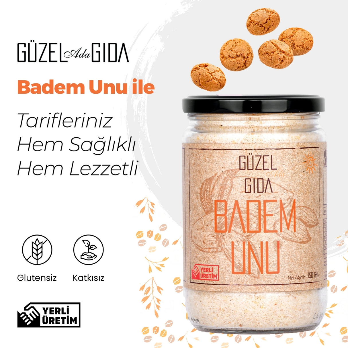 Badem Unu 350 Gr