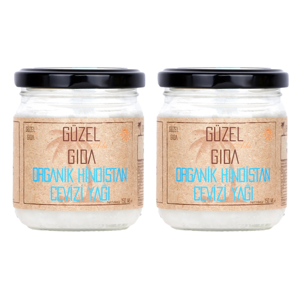 Organik Hindistan Cevizi Yağı 2X150 Ml