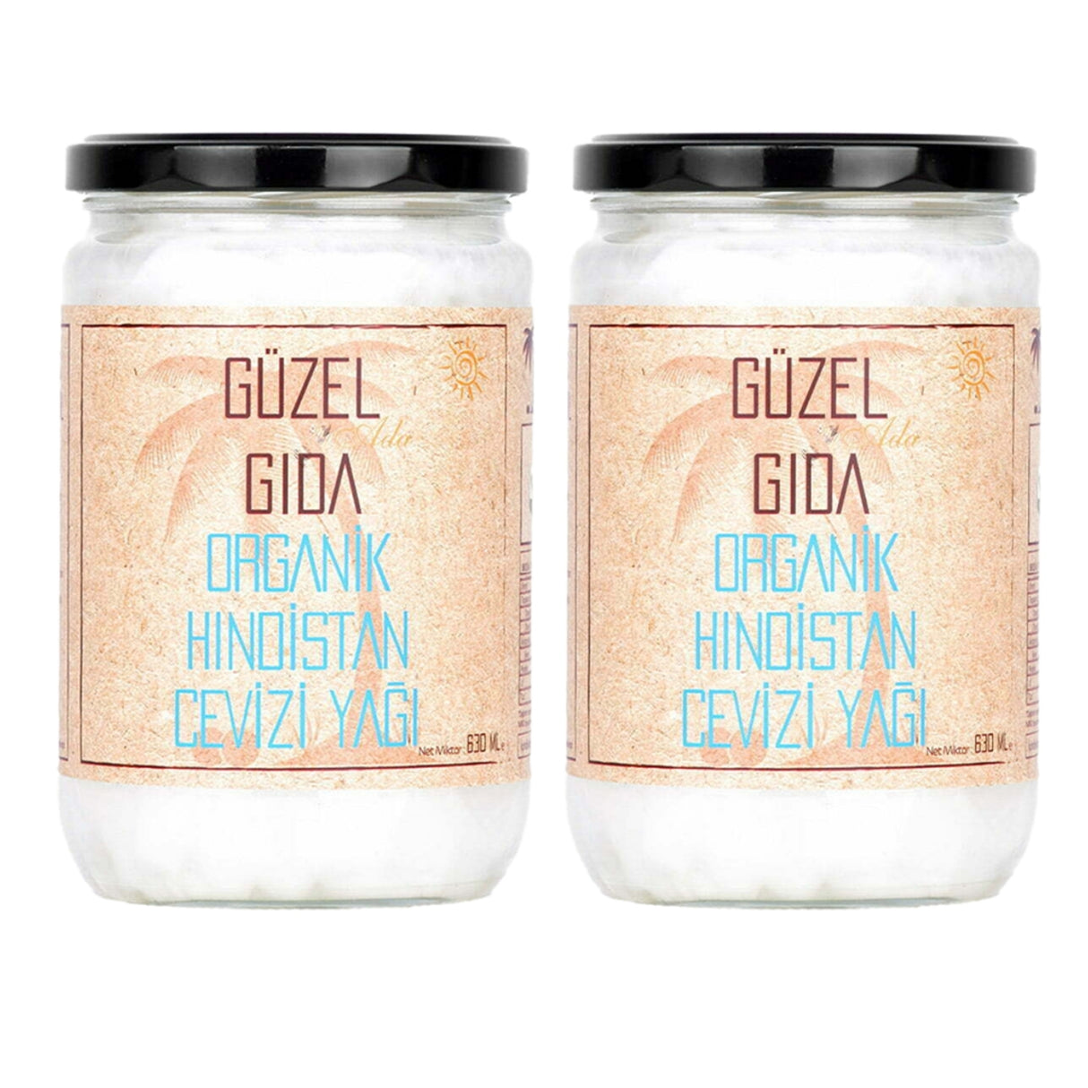 Organik Hindistan Cevizi Yağı 2X630 Ml