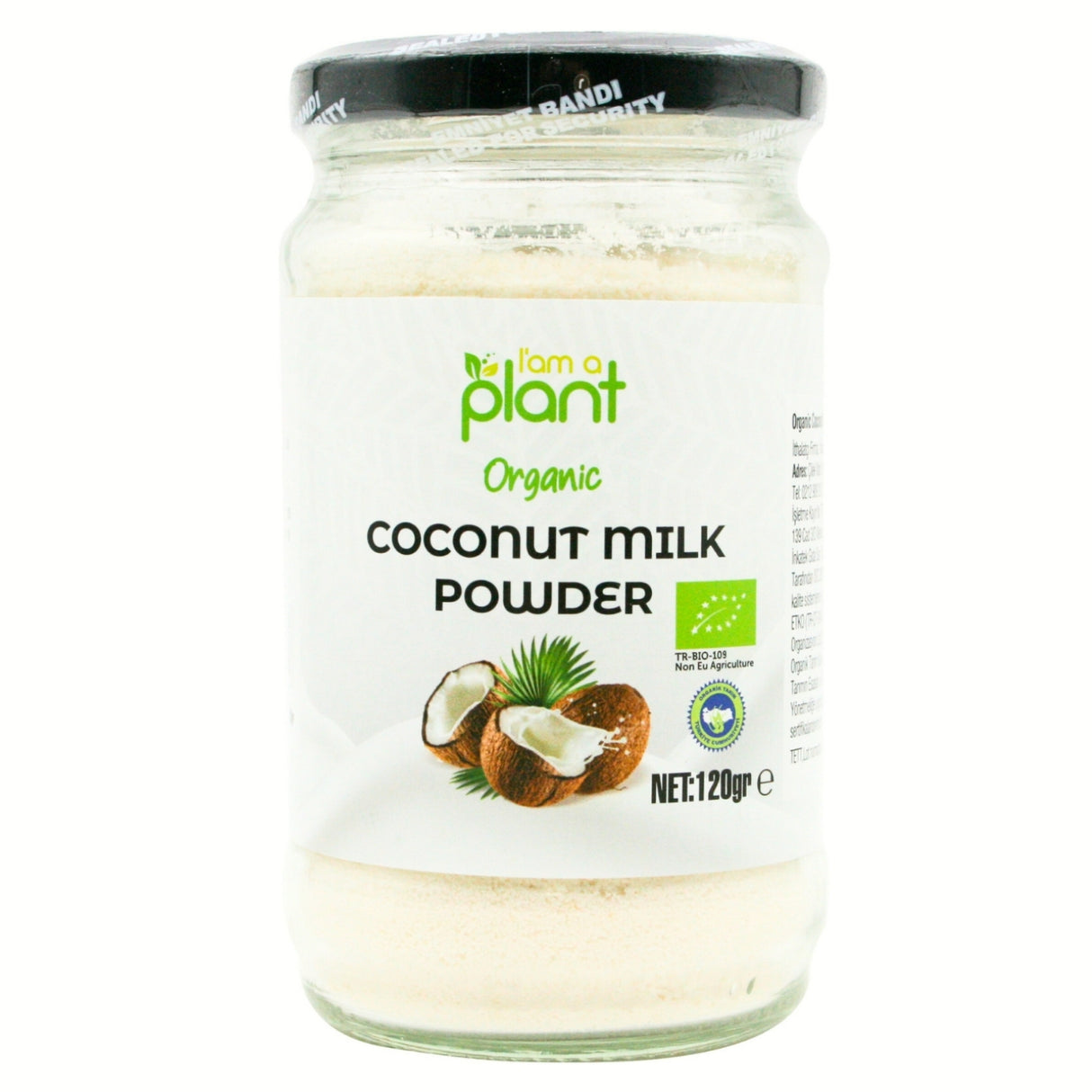 Organik Hindistan Cevizi Sütü Tozu 120 Gr
