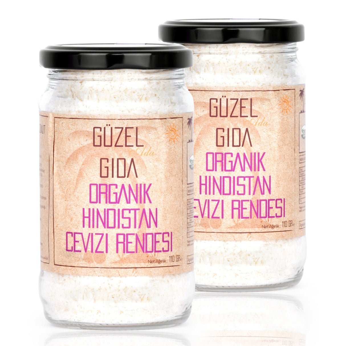 Organik Hindistan Cevizi Rendesi 2X110 Gr