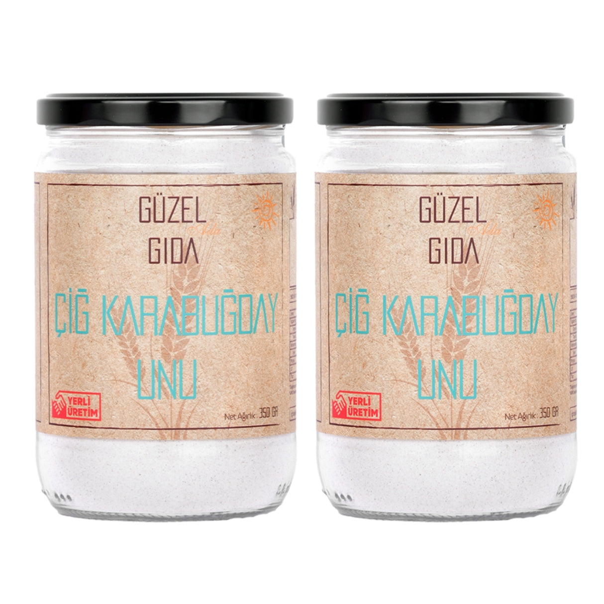 Çiğ Karabuğday Unu 2X350 Gr