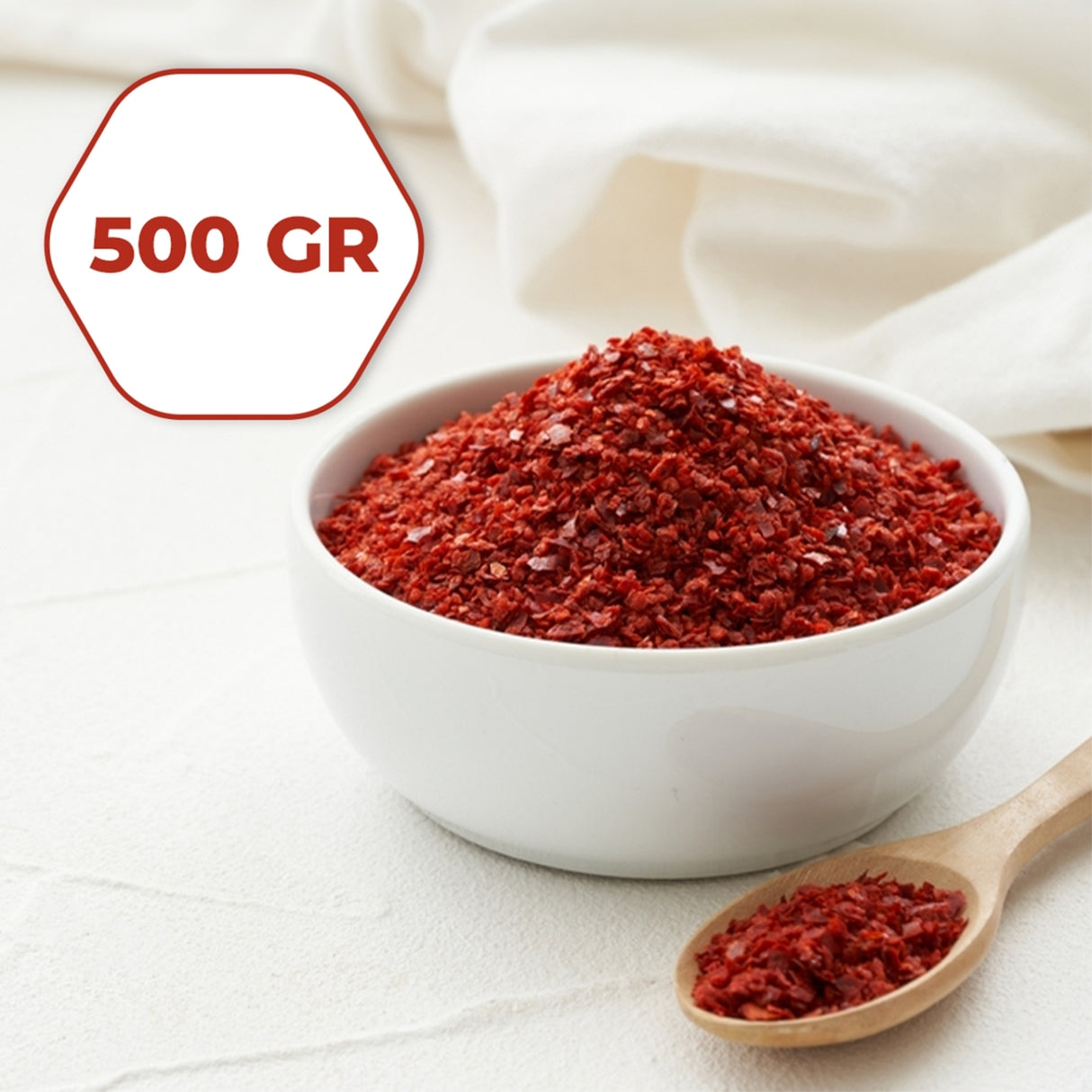 Organik Pul Biber 500 Gr Ekonomik Paket