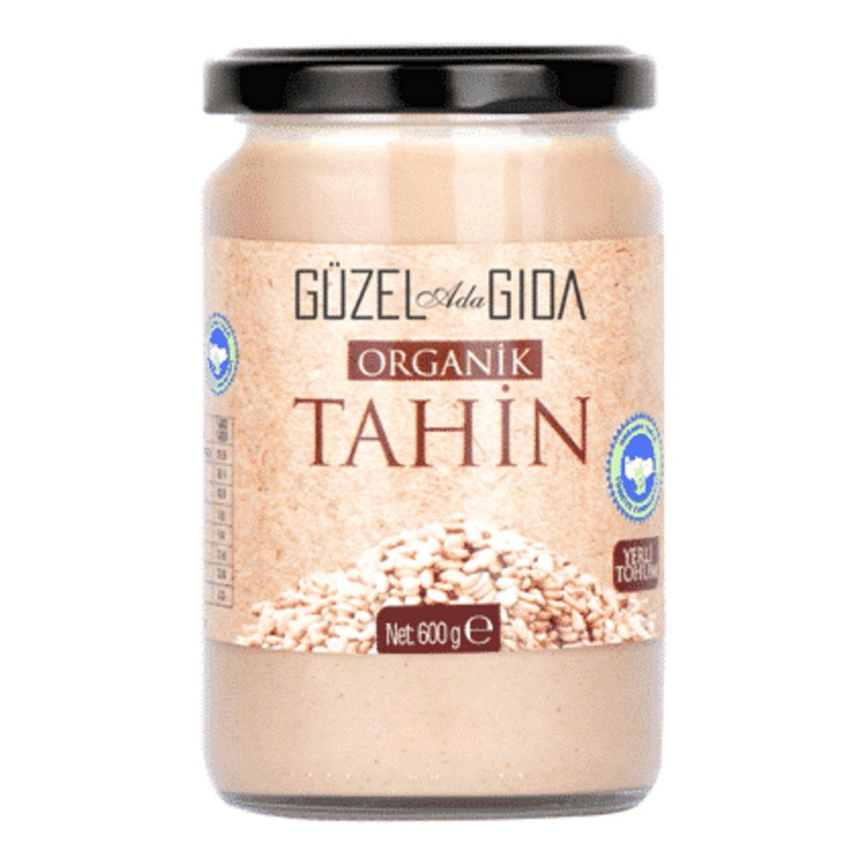 Organik Tahin Yerli Susam Glutensiz 2X600 Gr