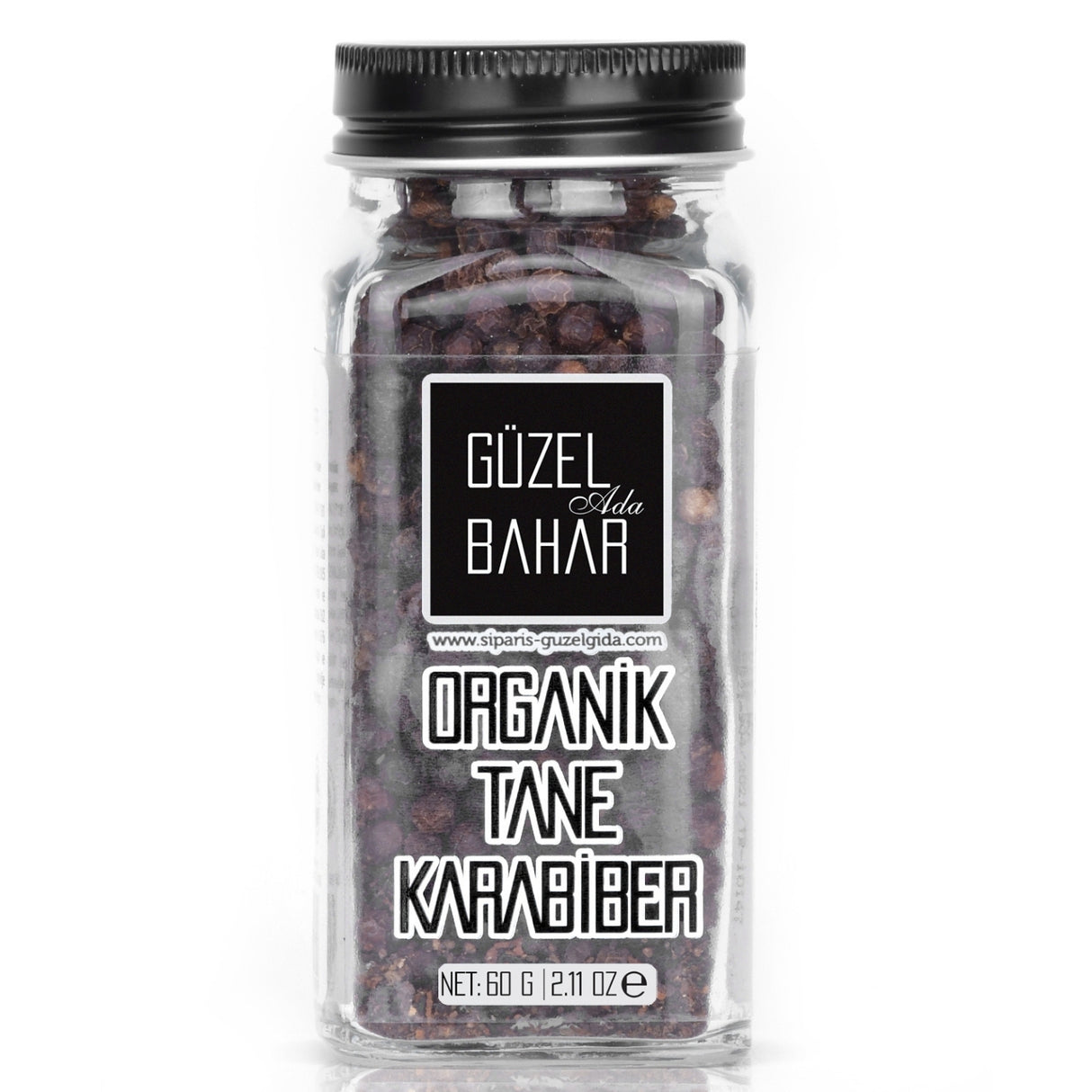 Organik Tane Karabiber 60 Gr