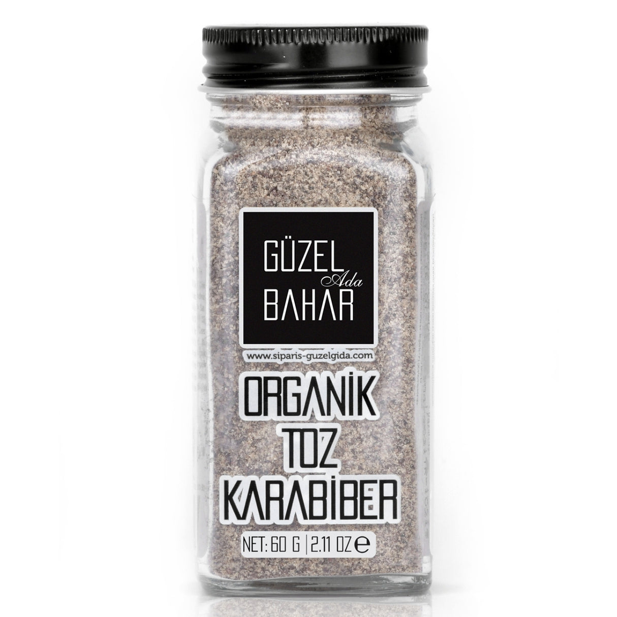 Organik Toz Karabiber 60 Gr