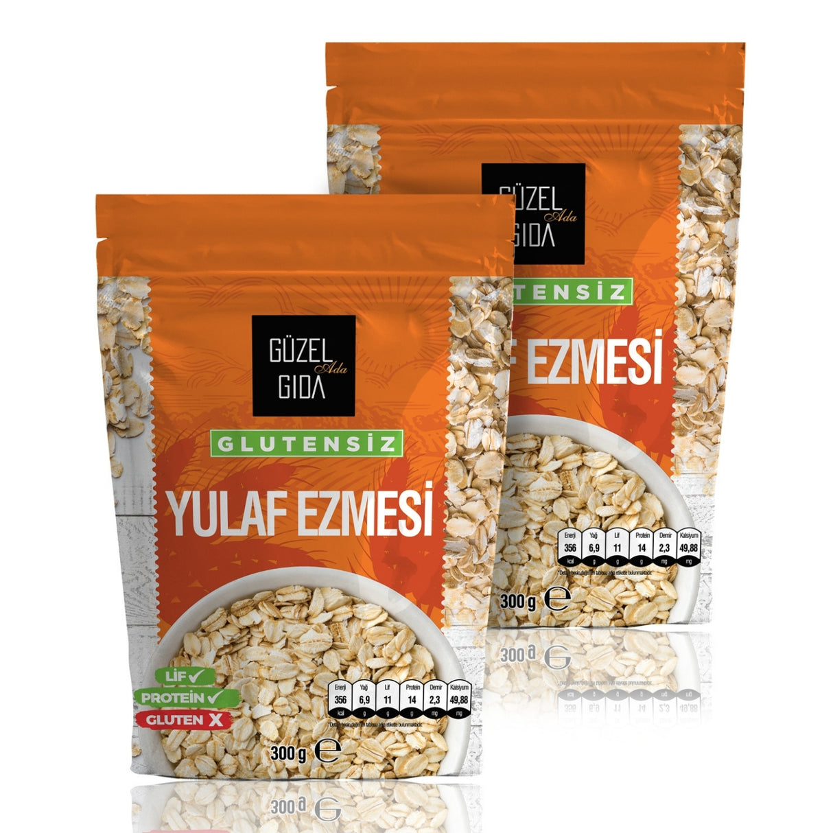 Yulaf Ezmesi 2X300 Gr