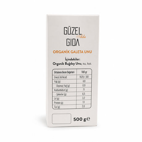 Organik Galeta Unu 500 Gr