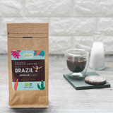 Organik Öğütülmüş Filtre Kahve Brezilya Medium 2X200 Gr