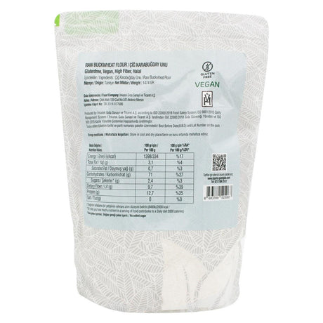 Çiğ Karabuğday Unu 1474 Gr