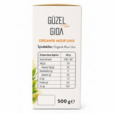 Organik Mısır Unu 500 Gr