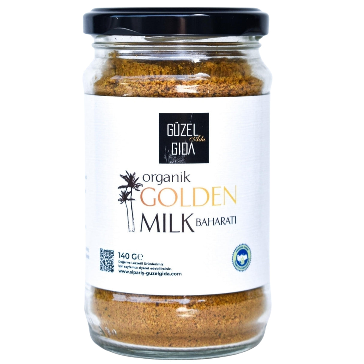 Organik Altın Süt ( Golden Milk )  Baharatı 140 Gr