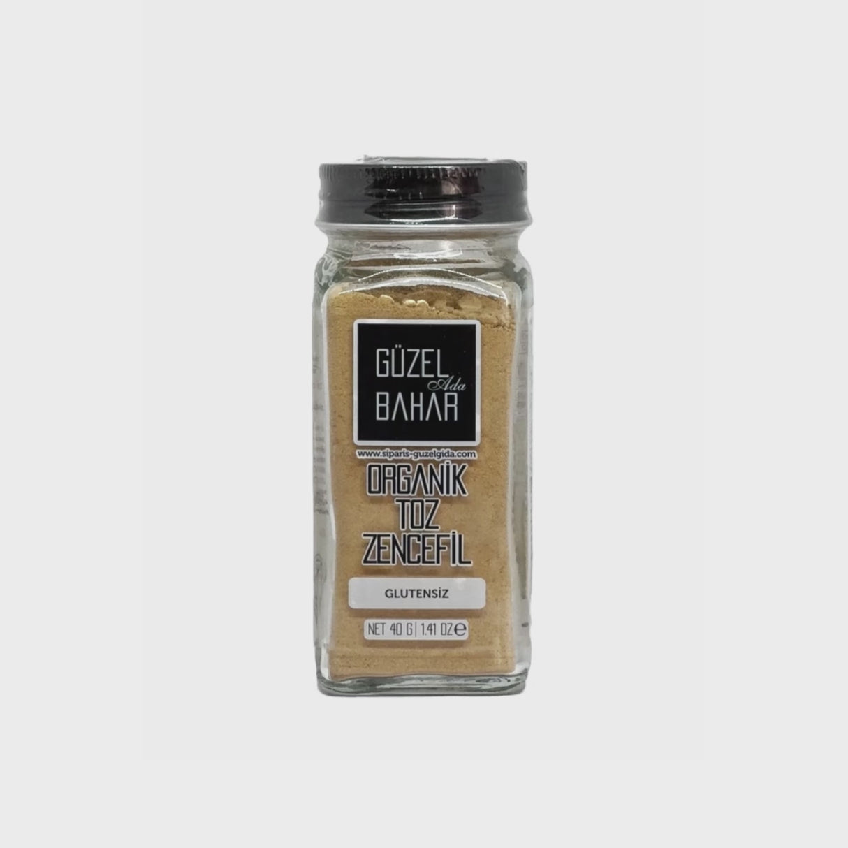 Organik Toz Zencefil 3X40 Gr