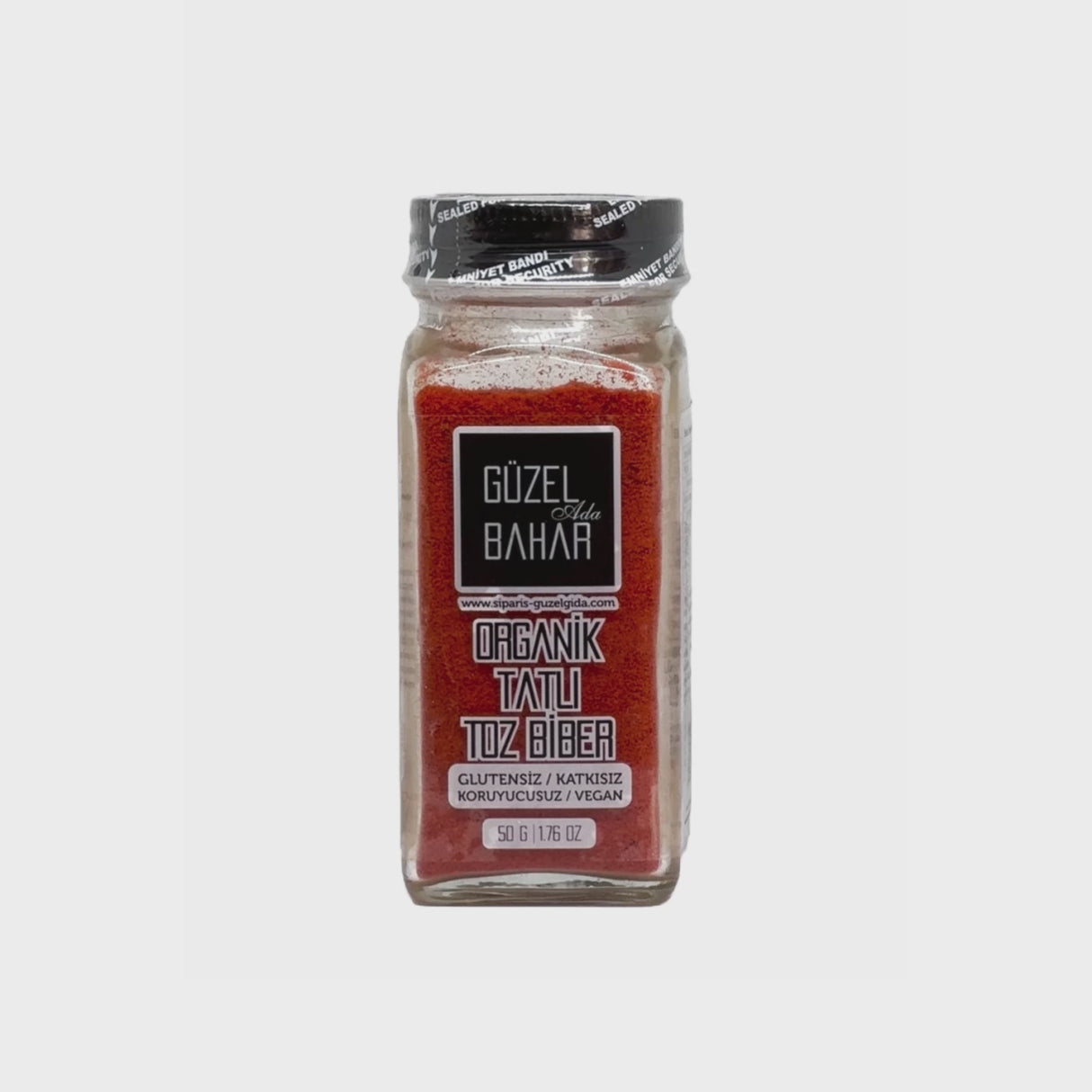 Organik Tatlı Toz Biber 2X50 Gr