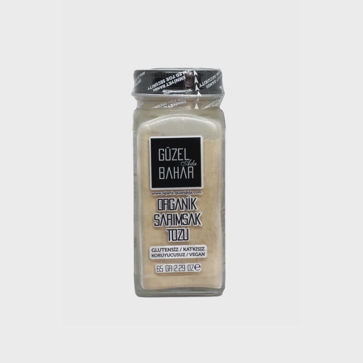 Organik Sarımsak Tozu 2X65 Gr