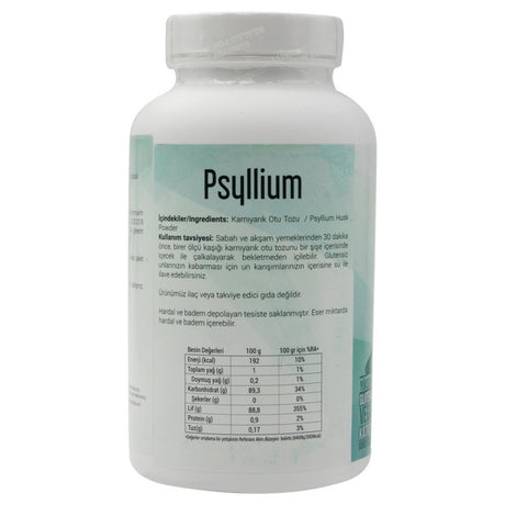 Psyllium Karnıyarık Otu Tozu 2X250 Gr